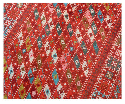 Tappeto Kazak Classico, Multicolore, fatto a mano, 184x118cm - CarpetLiving