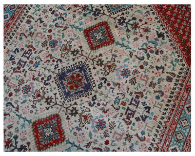 Tappeto Kazak Classico, Multicolore, fatto a mano, 209x147cm - CarpetLiving