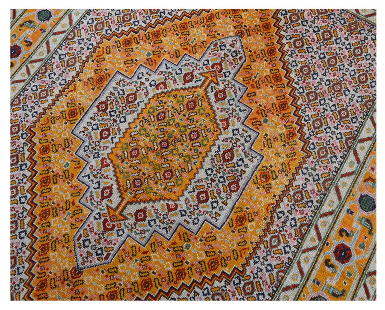 Classic Kazak carpet, Multi, handmade, 203x146cm