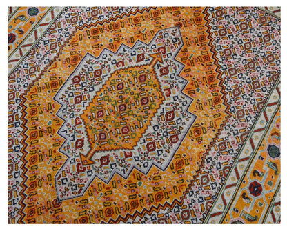Classic Kazak carpet, Multi, handmade, 203x146cm