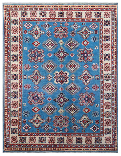 Tappeto Kazak Classico, Multicolore, fatto a mano, 202x155cm - CarpetLiving