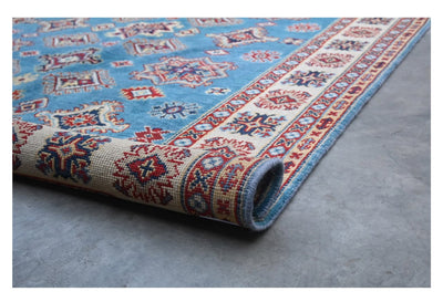 Tappeto Kazak Classico, Multicolore, fatto a mano, 202x155cm - CarpetLiving