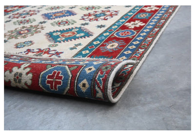Tappeto Kazak Classico, Multicolore, fatto a mano, 209x147cm - CarpetLiving