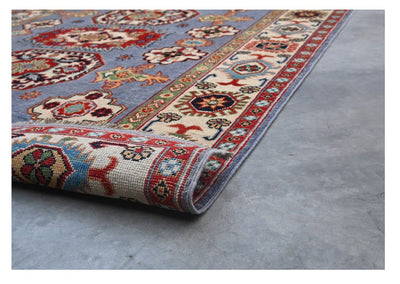 Tappeto Kazak Classico, Multicolore, fatto a mano, 201x147cm - CarpetLiving