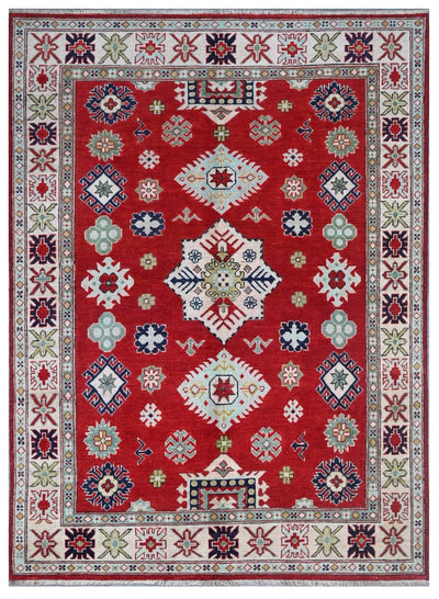 Tappeto Kazak Classico, Multicolore, fatto a mano, 202x145cm - CarpetLiving