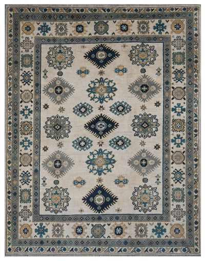 Tappeto Kazak Classico, Multicolore, fatto a mano, 197x152cm - CarpetLiving