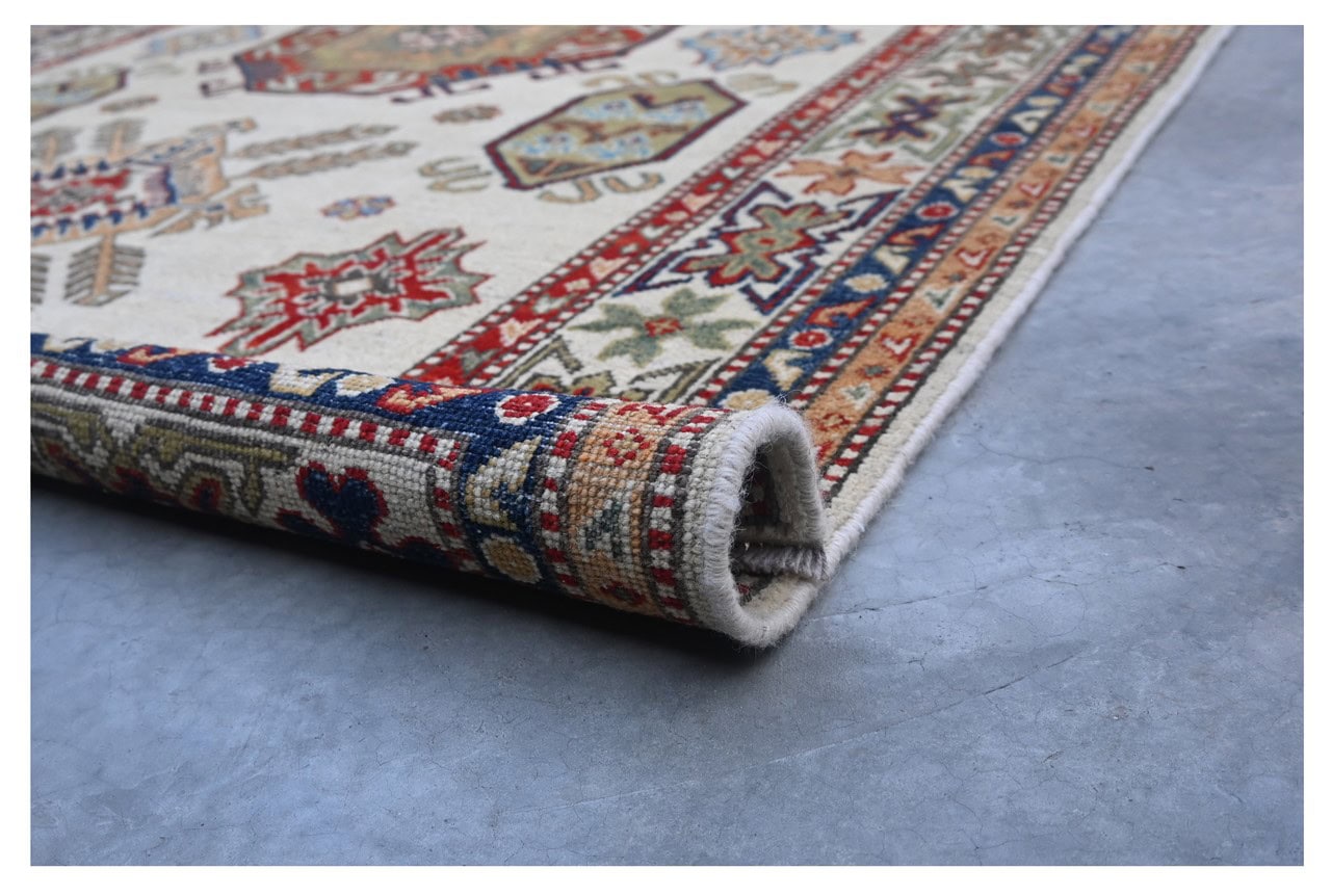 Classic Kazak carpet, Multi, handmade, 194x146cm