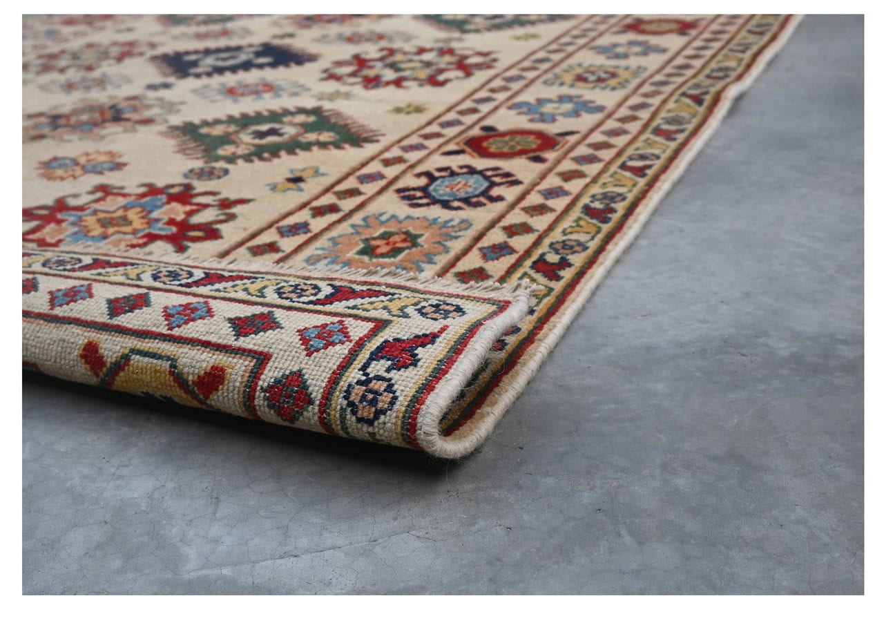 Classic Kazak carpet, Multi, handmade, 198x150cm