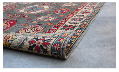 Tappeto Kazak Classico, Multicolore, fatto a mano, 197x148cm - CarpetLiving