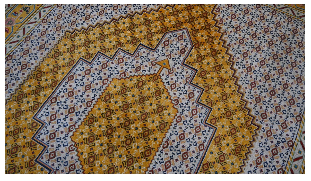 Classic Kazak carpet, Multi, handmade, 328x254cm