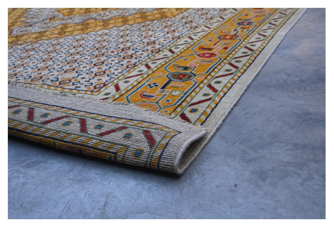 Classic Kazak carpet, Multi, handmade, 328x254cm