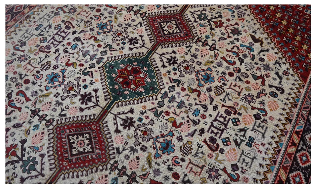 Classic Kazak carpet, Multi, handmade, 305x238cm