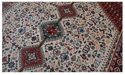 Tappeto Kazak Classico, Multicolore, fatto a mano, 305x238cm