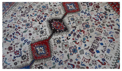 Tappeto Kazak Classico, Multicolore, fatto a mano, 303x250cm