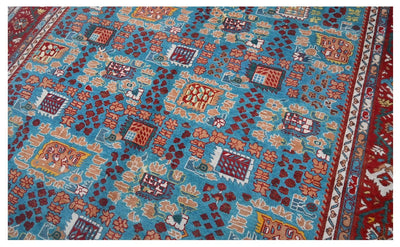 Tappeto Kazak Classico, Multicolore, fatto a mano, 302x242cm - CarpetLiving