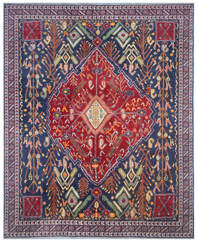 Tappeto Kazak Classico, Multicolore, fatto a mano, 302x244cm - CarpetLiving