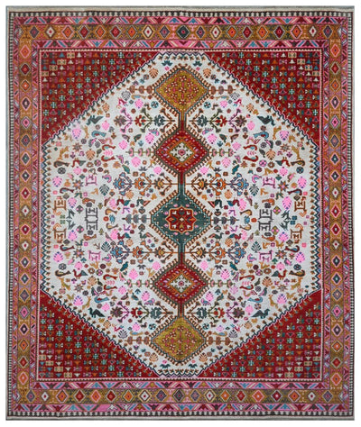 Tappeto Kazak Classico, Multicolore, fatto a mano, 298x245cm - CarpetLiving
