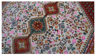 Tappeto Kazak Classico, Multicolore, fatto a mano, 298x245cm - CarpetLiving