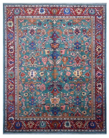 Tappeto Kazak Classico, Multicolore, fatto a mano, 303x238cm