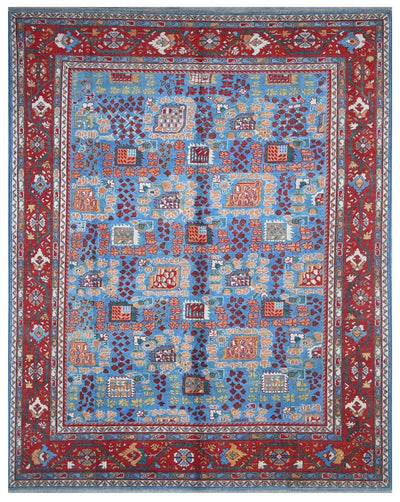 Tappeto Kazak Classico, Multicolore, fatto a mano, 306x238cm - CarpetLiving