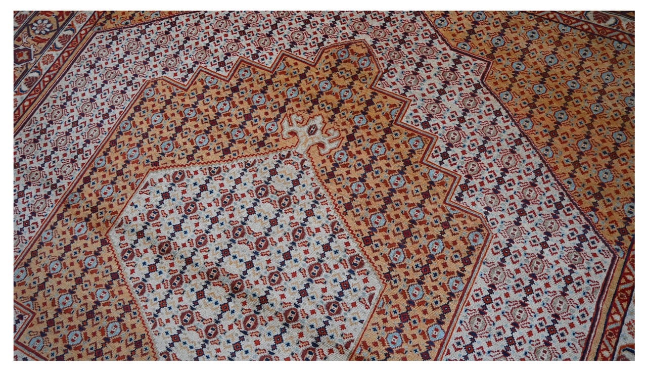 Classic Kazak carpet, Multi, handmade, 300x257cm