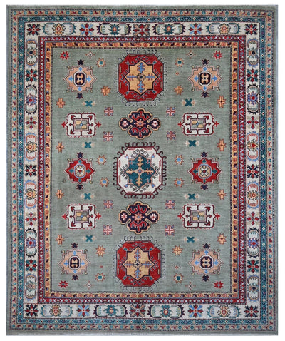 Tappeto Kazak Classico, Multicolore, fatto a mano, 297x245cm - CarpetLiving