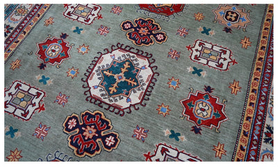 Tappeto Kazak Classico, Multicolore, fatto a mano, 297x245cm - CarpetLiving