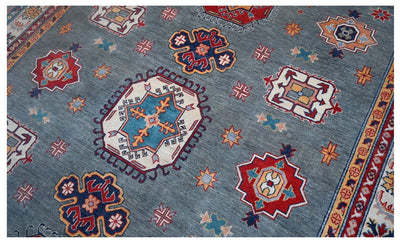 Tappeto Kazak Classico, Multicolore, fatto a mano, 301x249cm - CarpetLiving