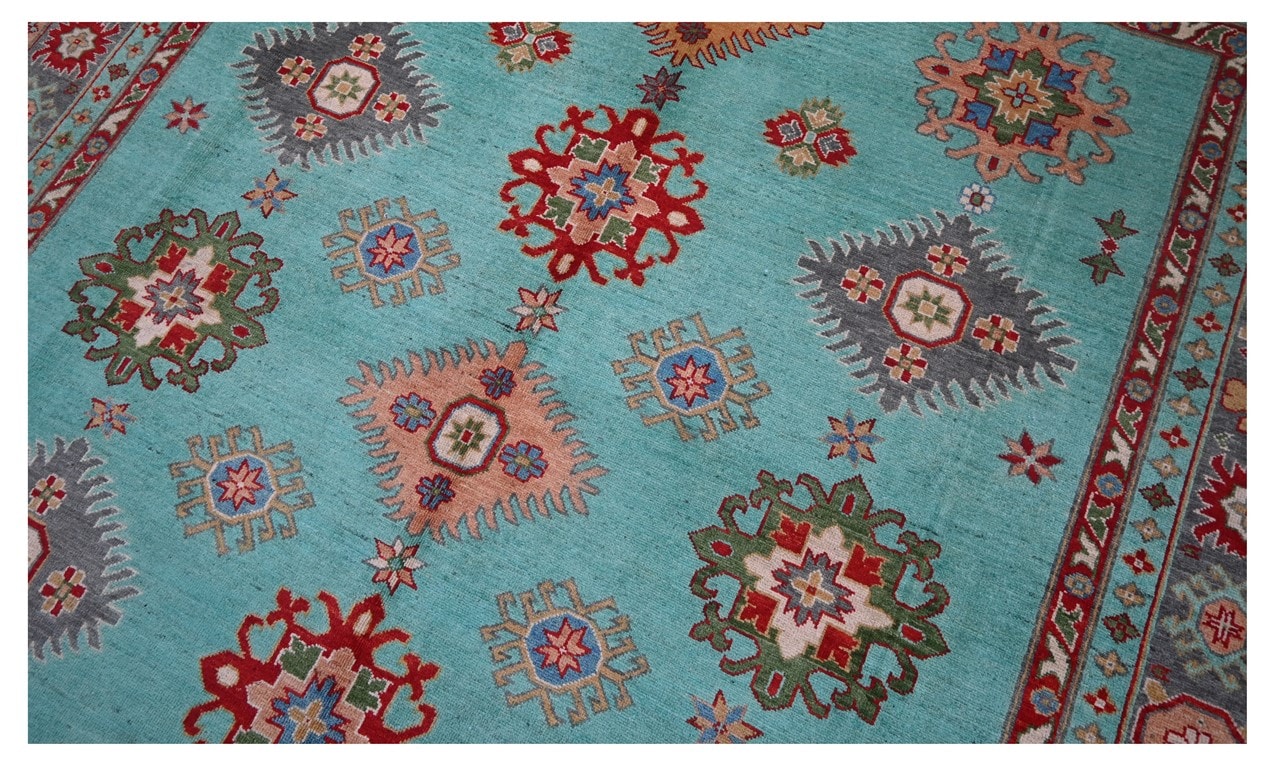 Classic Kazak carpet, Multi, handmade, 305x245cm