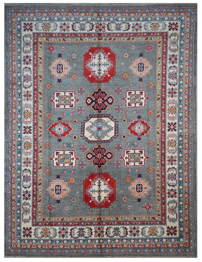 Tappeto Kazak Classico, Multicolore, fatto a mano, 310x241cm - CarpetLiving