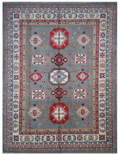 Tappeto Kazak Classico, Multicolore, fatto a mano, 310x241cm