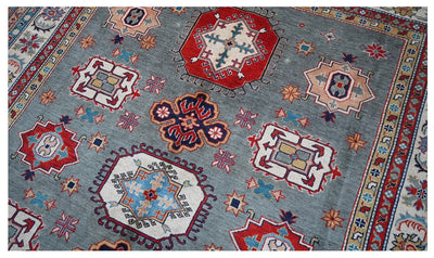 Tappeto Kazak Classico, Multicolore, fatto a mano, 310x241cm - CarpetLiving