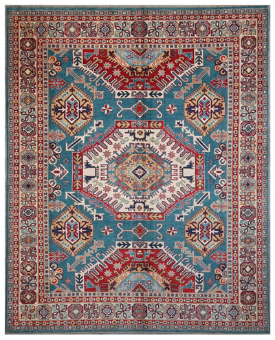 Tappeto Kazak Classico, Multicolore, fatto a mano, 301x246cm - CarpetLiving