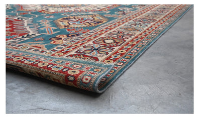 Tappeto Kazak Classico, Multicolore, fatto a mano, 301x246cm - CarpetLiving