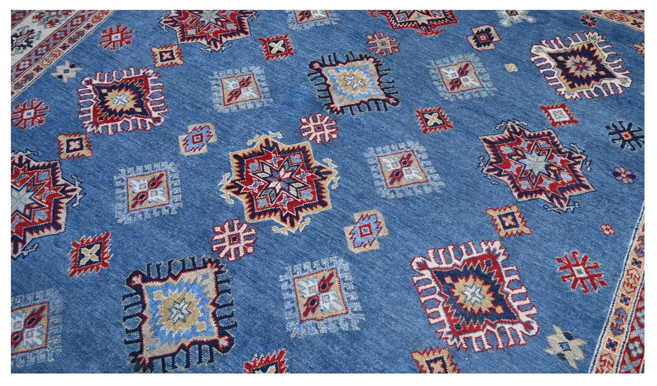 Tappeto Kazak Classico, Multicolore, fatto a mano, 294x242cm