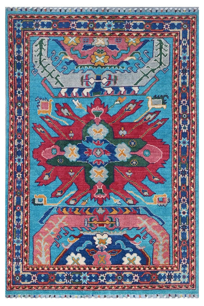 Tappeto Kazak Classico, Multicolore, fatto a mano, 175x115cm - CarpetLiving