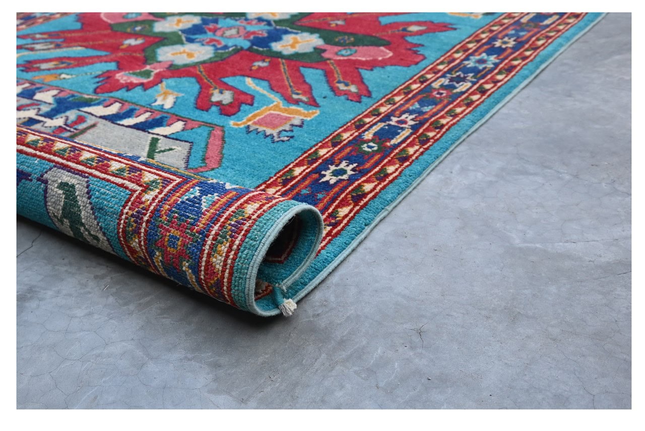 Tappeto Kazak Classico, Multicolore, fatto a mano, 175x115cm