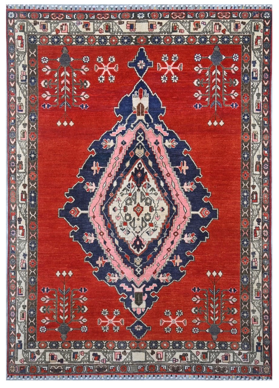 Classic Kazak carpet, Multi, handmade, 238x170cm