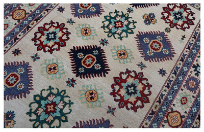 Tappeto Kazak Classico, Multicolore, fatto a mano, 296x194cm - CarpetLiving