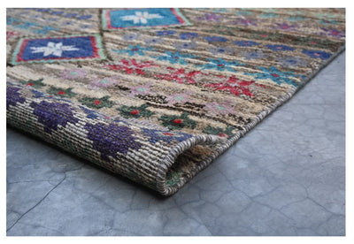 Taimany - Tappeto Tribale in Lana Multicolore - Fatto a Mano 184x109cm - CarpetLiving