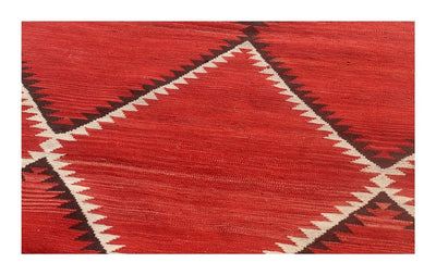 Tappeto Kilim moderno in lana multicolore 200x150cm - CarpetLiving