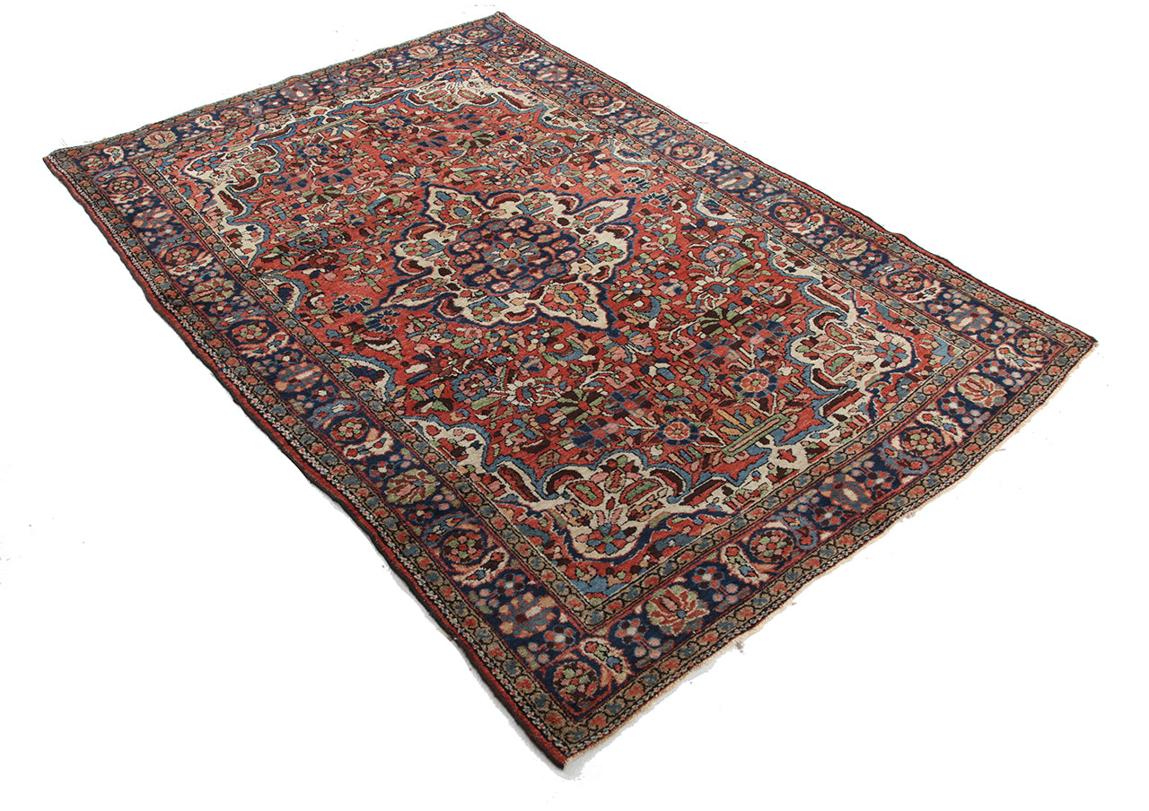 Authentic Antique Persian Lillian Rug | Hand-Knotted 200x135cm