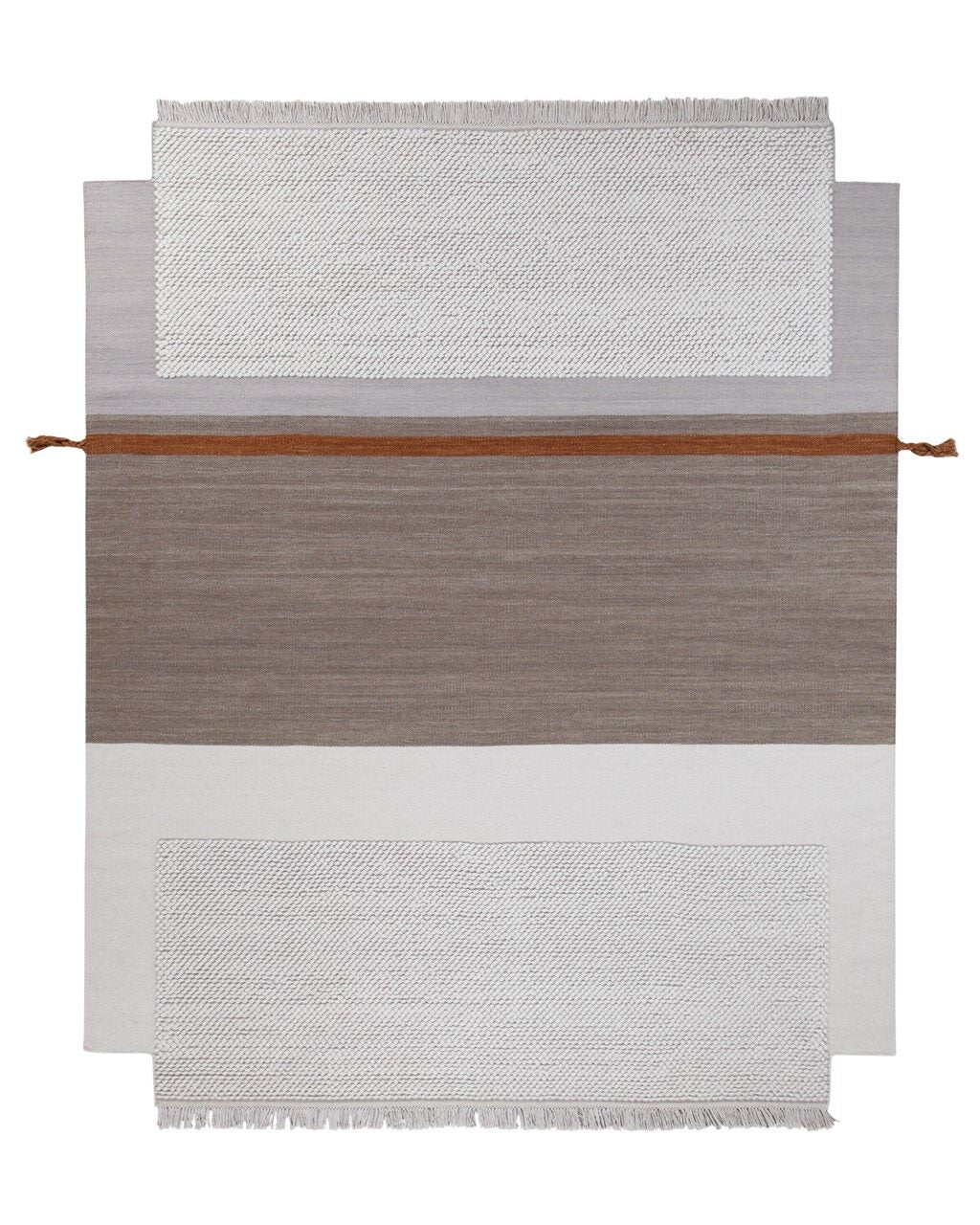 Tappeto KILIM SELLA I BEIGE - - CarpetLiving