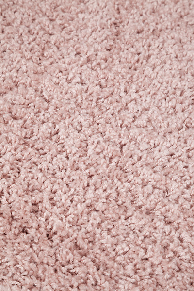 Tappeto Shaggy Boston Rosa - Tinta Unita - Morbido e Resistente | Ideale per ogni ambiente - CarpetLiving