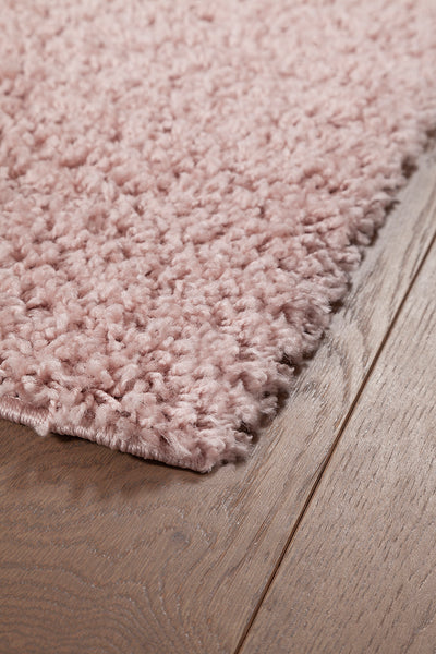 Tappeto Shaggy Boston Rosa - Tinta Unita - Morbido e Resistente | Ideale per ogni ambiente - CarpetLiving