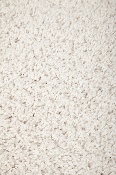 Tappeto Shaggy Boston Grigio Avorio - Tinta Unita - Morbido e Resistente | Ideale per ogni ambiente - CarpetLiving