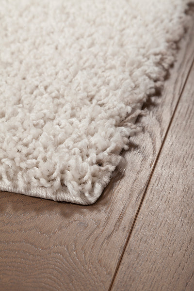 Tappeto Shaggy Boston Grigio Avorio - Tinta Unita - Morbido e Resistente | Ideale per ogni ambiente - CarpetLiving