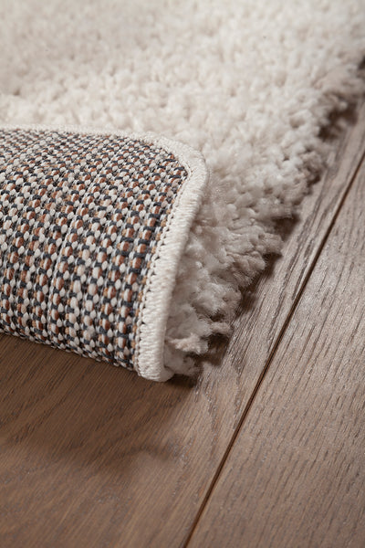 Tappeto Shaggy Boston Grigio Avorio - Tinta Unita - Morbido e Resistente | Ideale per ogni ambiente - CarpetLiving