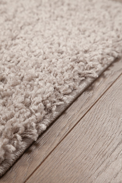 Tappeto Shaggy Boston Beige - Tinta Unita - Morbido e Resistente | Ideale per ogni ambiente - CarpetLiving