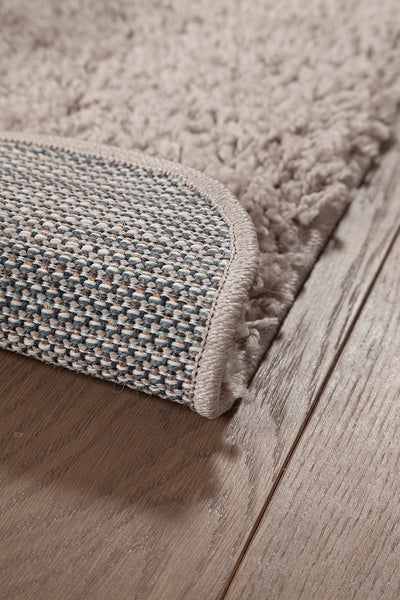 Tappeto Shaggy Boston Beige - Tinta Unita - Morbido e Resistente | Ideale per ogni ambiente - CarpetLiving